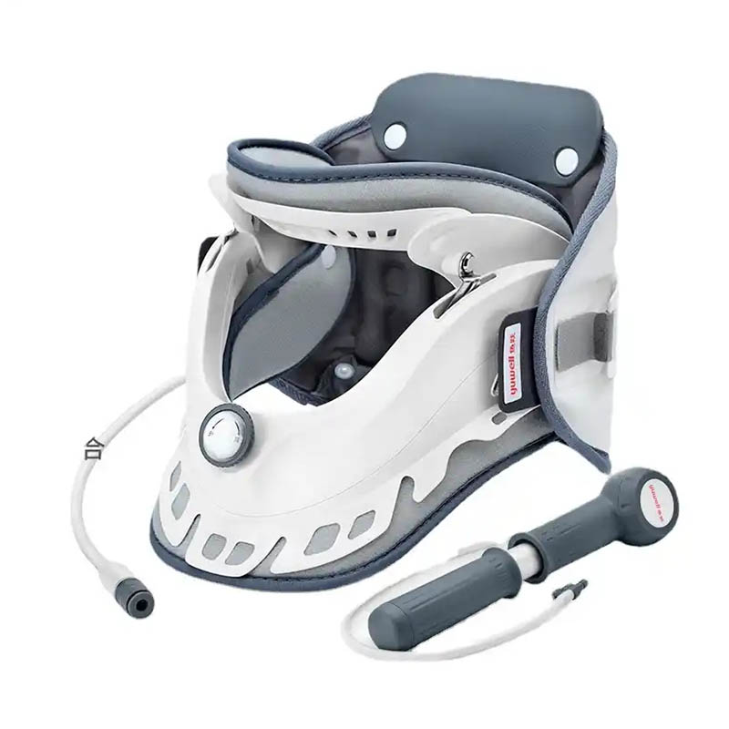 Moldagem de dispositivo de tração cervical e lombar