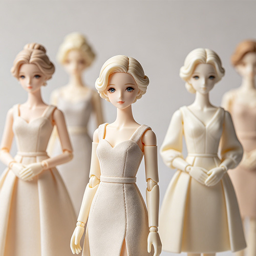Moldagem de peças de boneca personalizadas