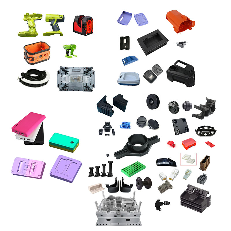 Peças personalizadas em moldagem de plástico