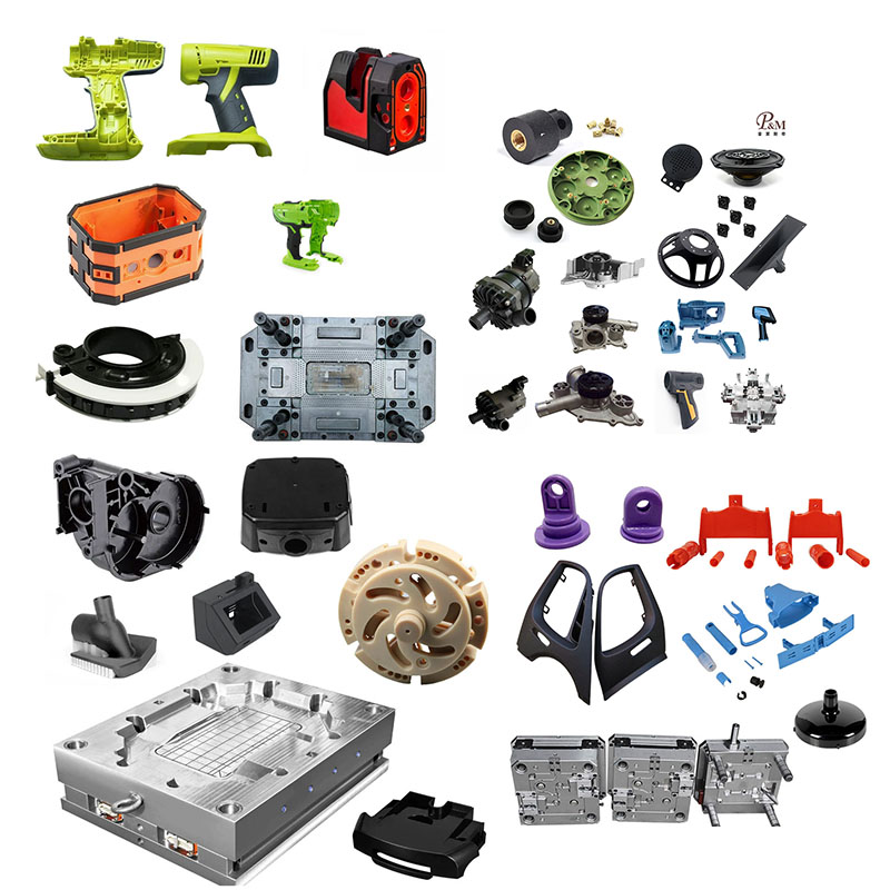 Moldagem de peças de pvc personalizadas