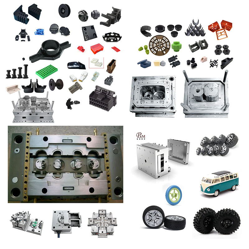 Moldagem de peças plásticas de farol personalizado