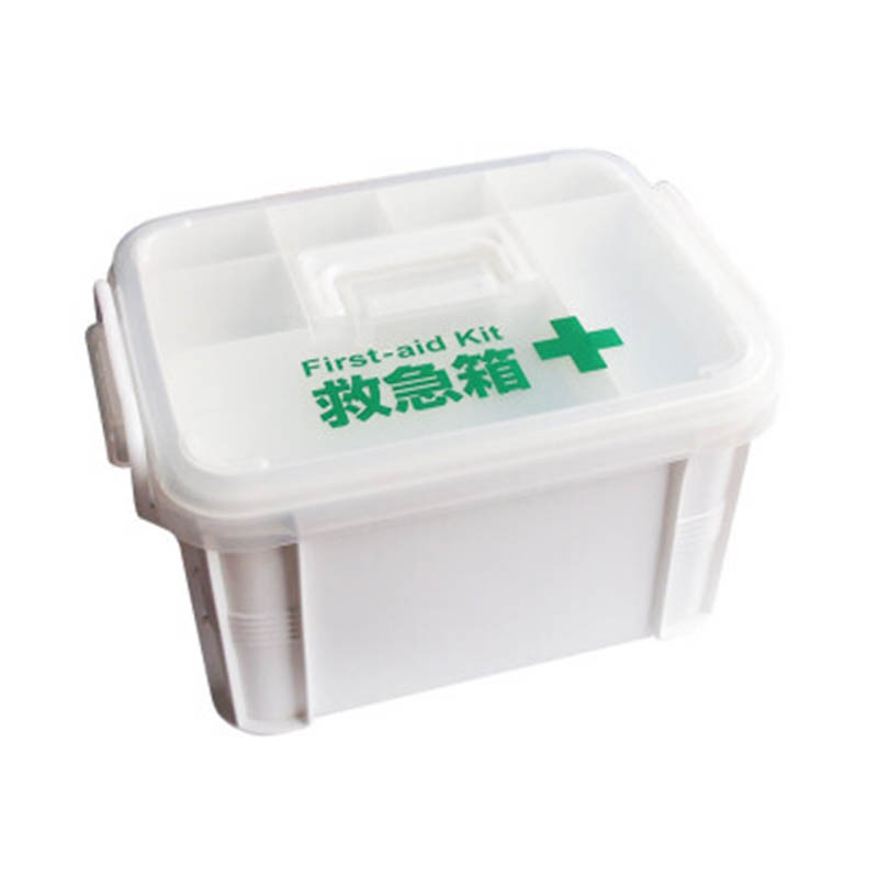 Moldagem de kit de primeiros socorros para casa