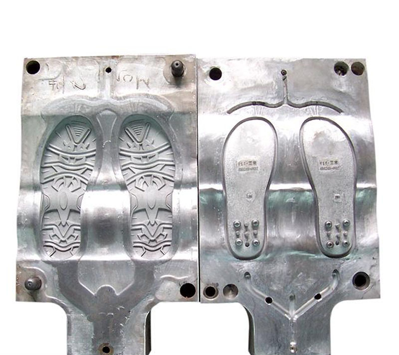Moldes de injeção para moldagem de solas