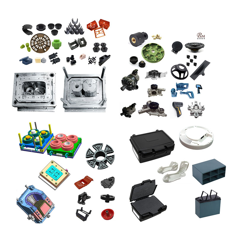 Moldagem de peças personalizadas de teclado