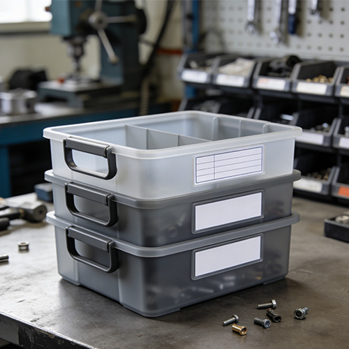 Moldagem de caixa de armazenamento de seleção de peças