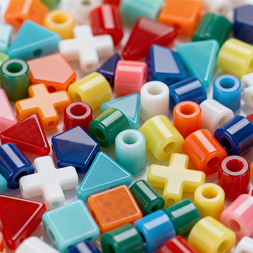 Moldagem por injeção de contas de plástico