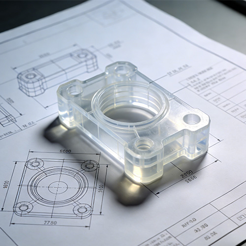 Peça personalizada para usinagem CNC de plástico