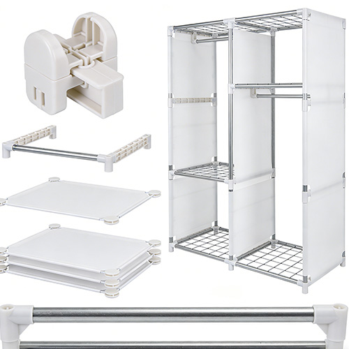 Moldagem de peças de guarda-roupa dobráveis ​​de plástico