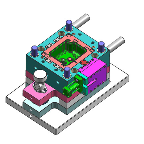 Projeto de moldagem por injeção de plástico