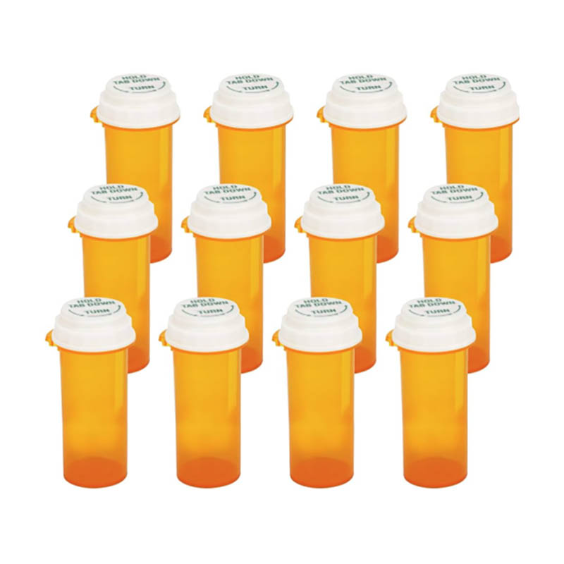 Moldagem de frascos de medicação plástica