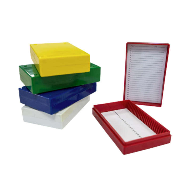 Caixas de slides de microscópio plástico moldagem