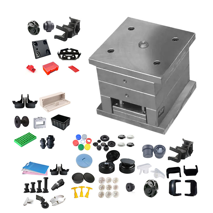 Moldagem de peças plásticas