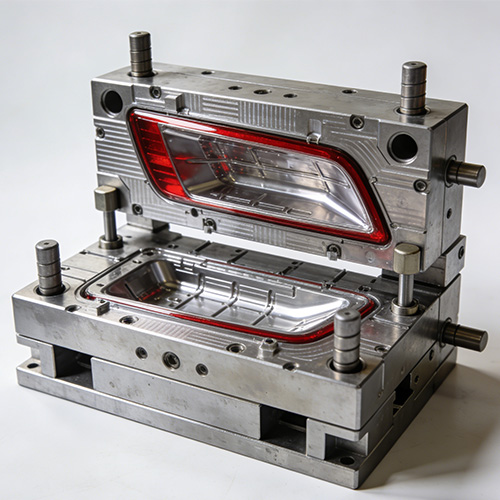Moldagem por injeção de plástico da lâmpada traseira traseira
