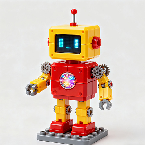 Moldagem por injeção de peças de robô