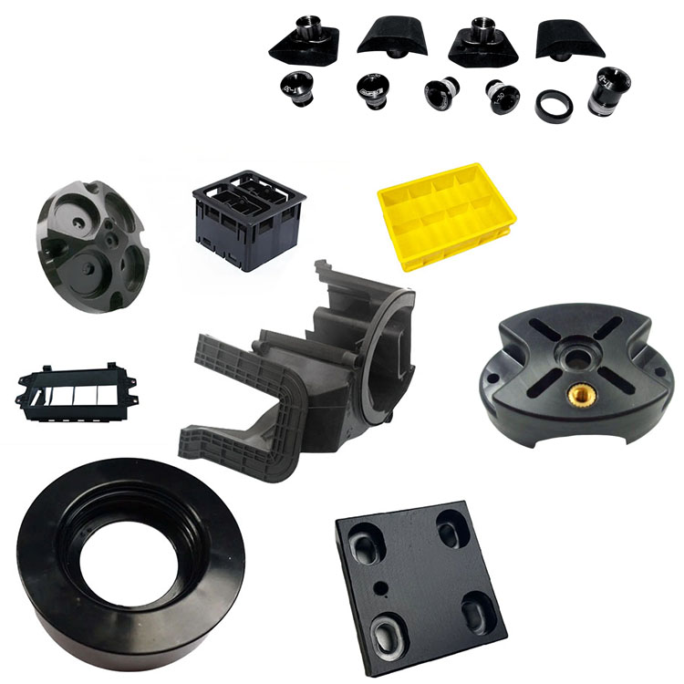 Moldagem de acessórios de peças de plástico com fivela de saco de liberação lateral