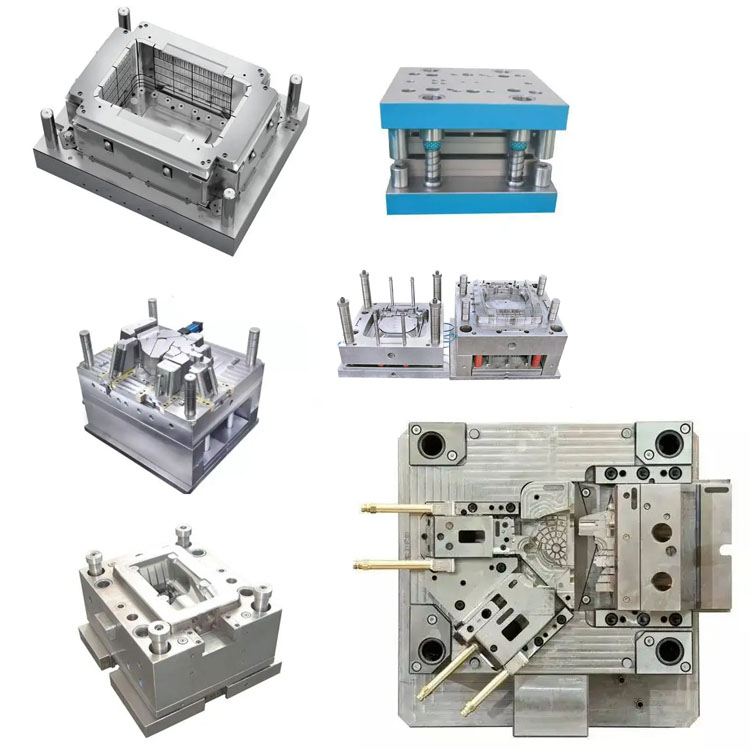 Moldagem de armazenamento de peças de ferramentas de armazenamento de plástico empilhável